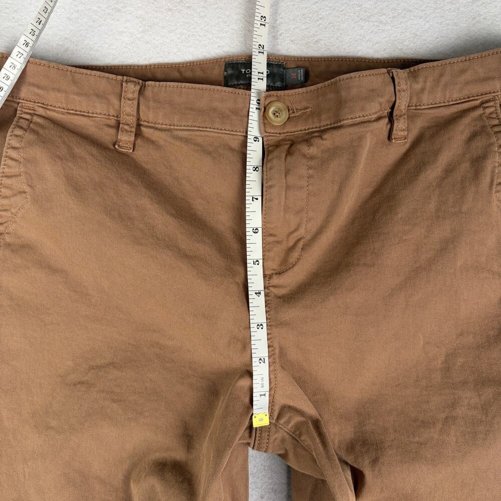 Torrid Feel The Fit Pants Women’s 16 Brown Mid Rise Slim Stretch Casual - Picture 7 of 9